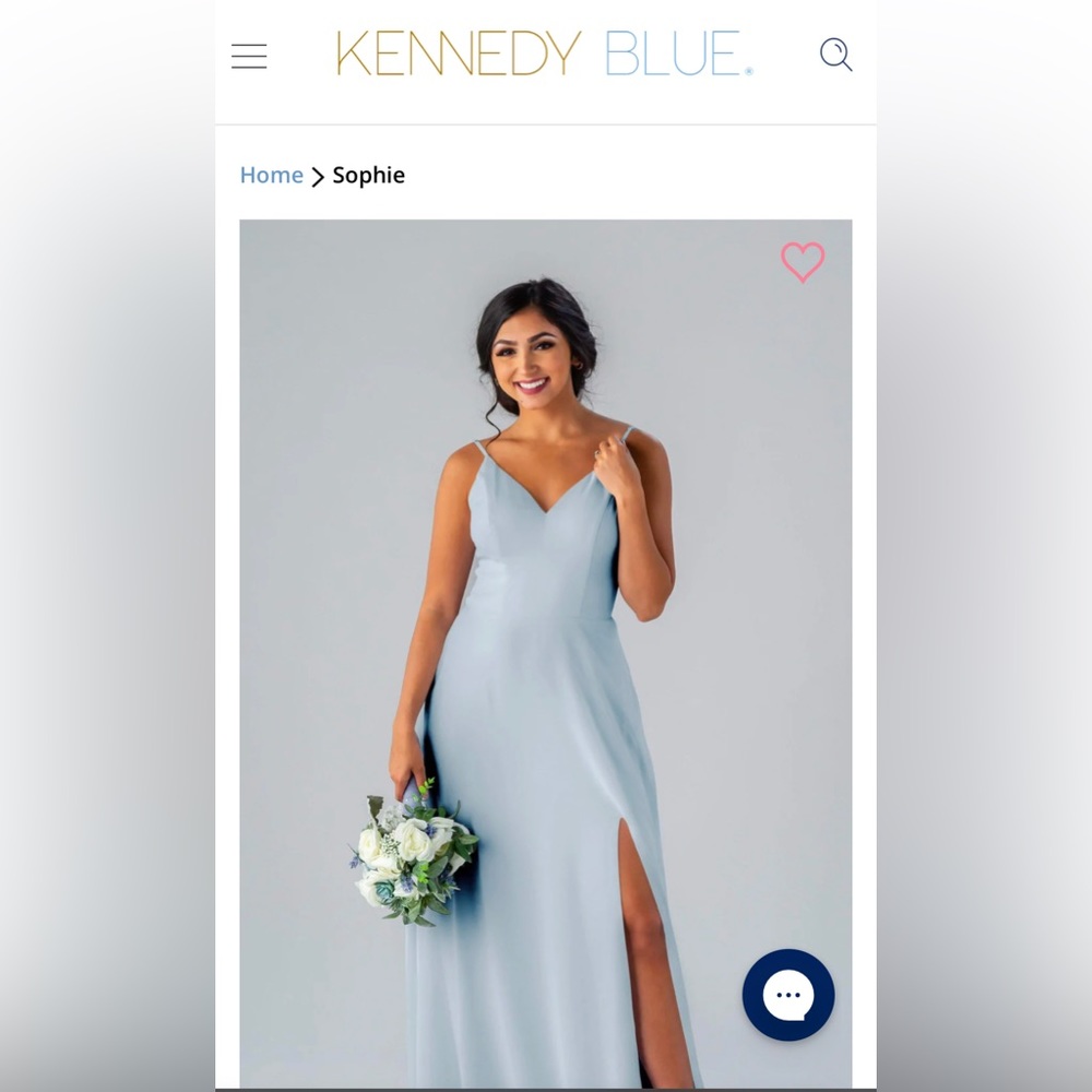 Bridesmaids dress Sky Blue